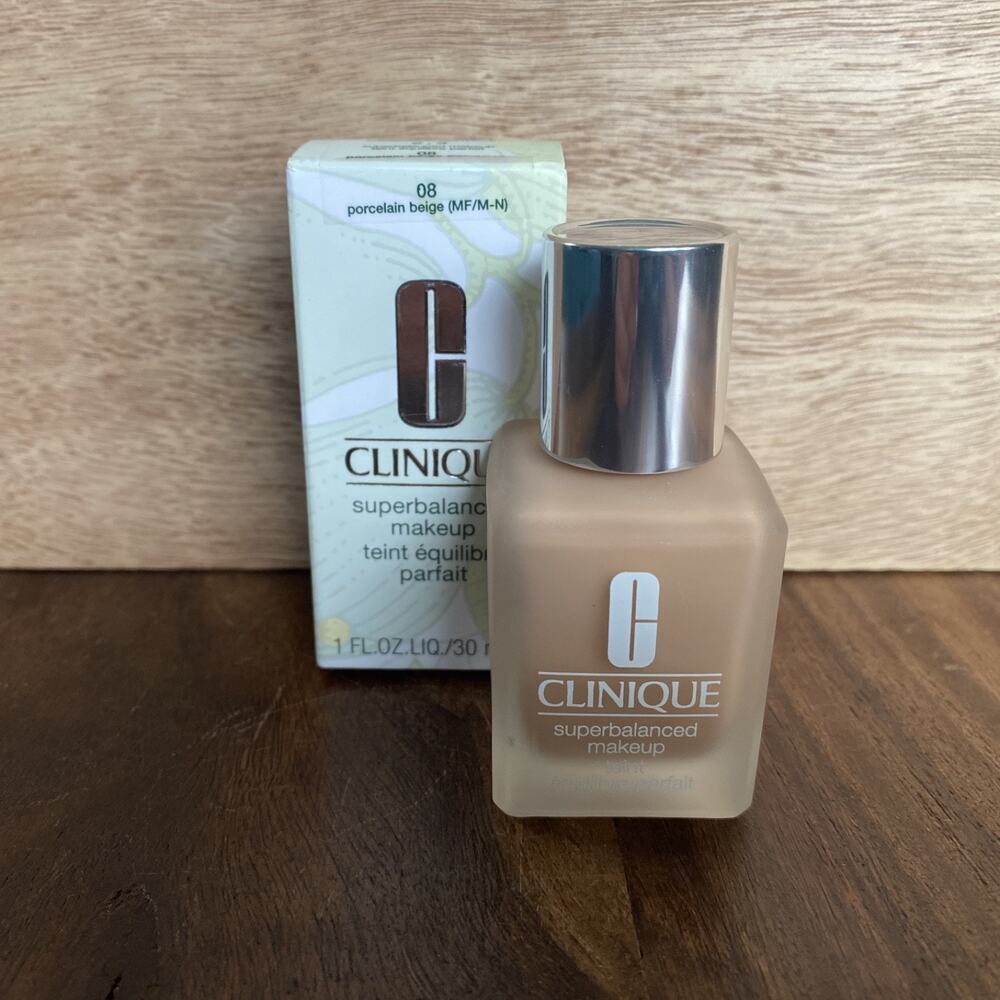 Clinique Superbalanced Makeup Foundation 1 oz 08 Porcelain Beige New